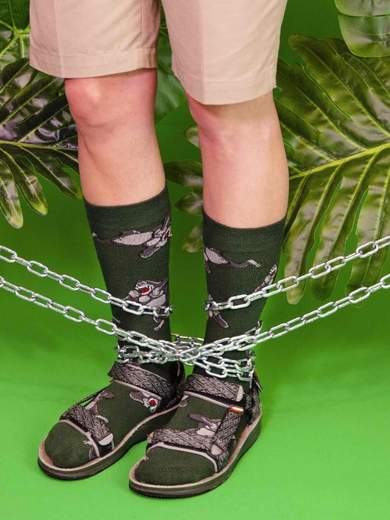 SOCKS BURGER AND FRIES SOCKS