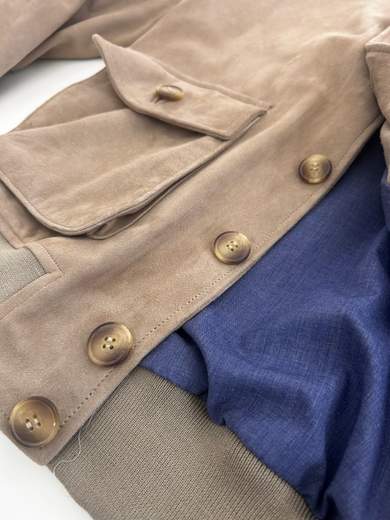 BLUSOTTO GIACCA PELLE Uomo | MATS-CAMOSCIO