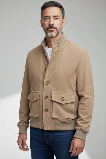 BLUSOTTO MATS-CAMOSCIO