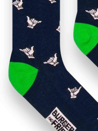 SOCKS BURGER AND FRIES SOCKS