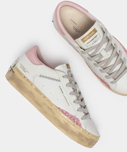 CRIME LONDON SCARPA Donna | DISTRESSED PLAT