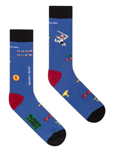 SOCKS BURGER AND FRIES SOCKS