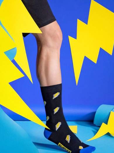 SOCKS BURGER AND FRIES SOCKS