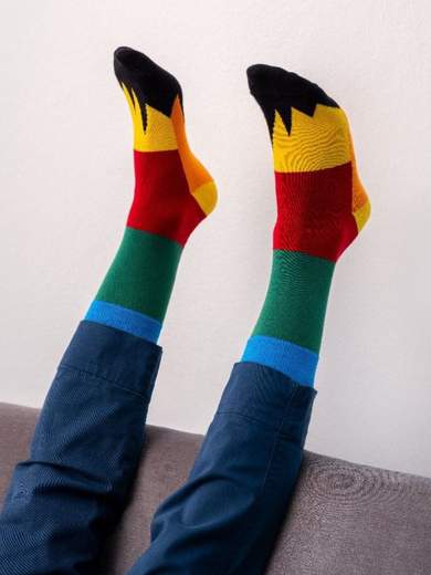 SOCKS BURGER AND FRIES SOCKS