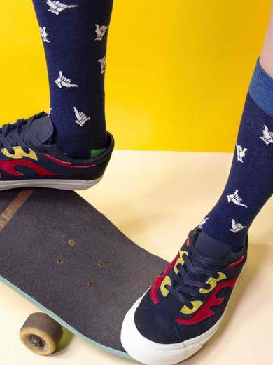 SOCKS BURGER AND FRIES SOCKS