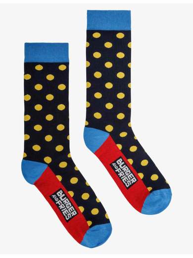 SOCKS BURGER AND FRIES SOCKS