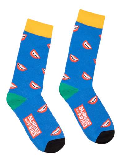 SOCKS BURGER AND FRIES SOCKS