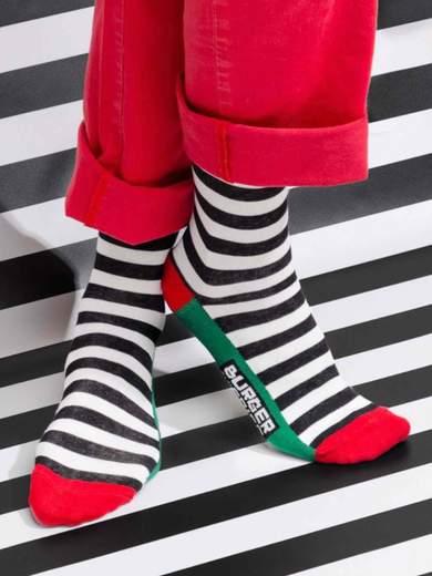 SOCKS BURGER AND FRIES SOCKS