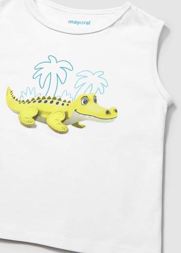 Mayoral T-shirt Canottiera Bimbo
