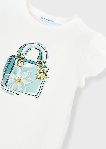 Mayoral T-shirt Manica Corta Bambine E Ragazze