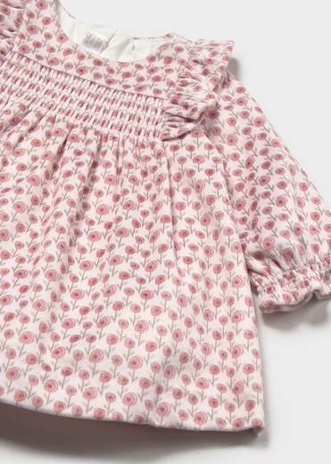 Mayoral Newborn Abito Stampato Bimba