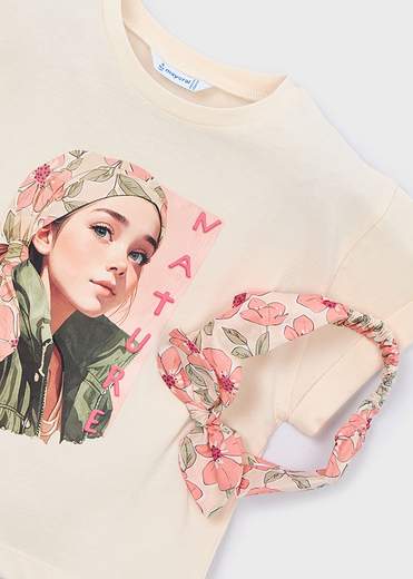 Mayoral T-shirt Manica Corta Bambine E Ragazze