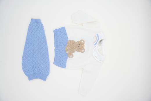 Marlù Accessori Abbigliamento Completo 2 Pezzi Corredino Bimbo