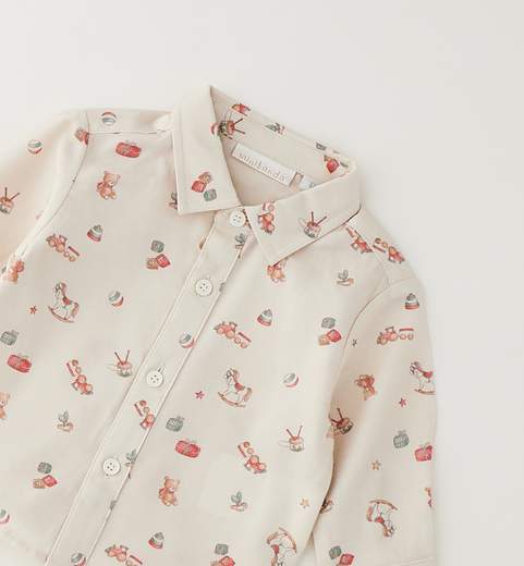 Minibanda Camicia Manica Lunga Bimbo