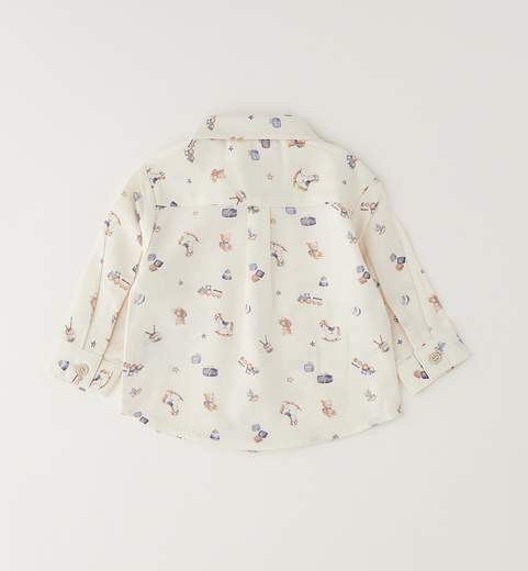 Minibanda Camicia Manica Lunga Bimbo