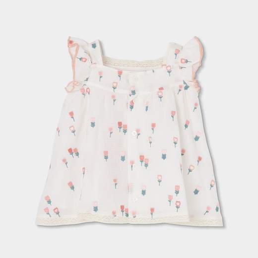 Boboli Abito Vestina Con Culotte Bimba
