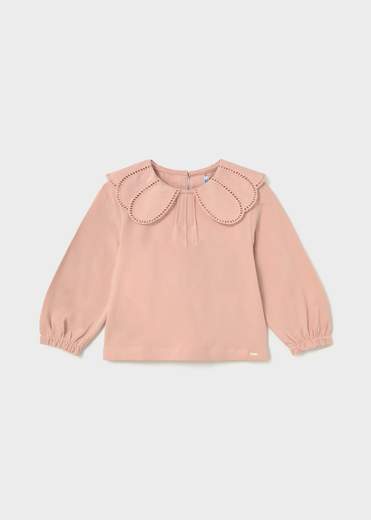 Mayoral T-shirt Con Colletto Bimba