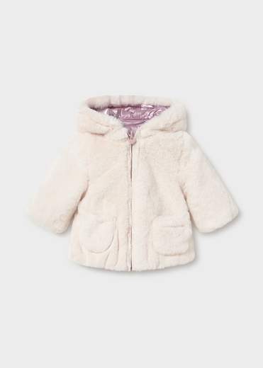 Mayoral Newborn Cappotto Reversibile Bimba