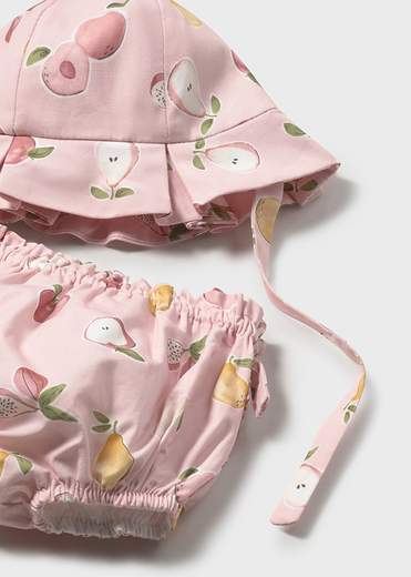 Mayoral Newborn Accessori Abbigliamento Culotte + Cappello Bimba