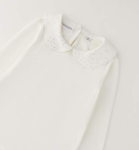 Sarabanda T-shirt Con Colletto Bambine E Ragazze