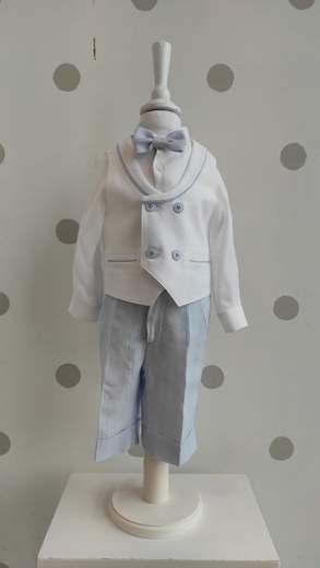 Completo battesimo per bambino Minù
