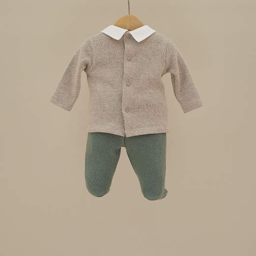 Ninnaoh Accessori Abbigliamento Completo 2 Pezzi Corredino Bimbo