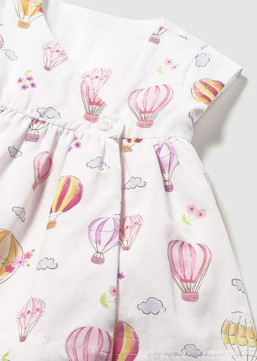 Mayoral Newborn Abito Reversibile Bimba