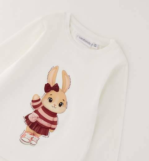 Sarabanda T-shirt Manica Lunga Bambine E Ragazze