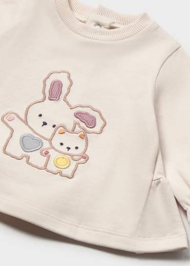Mayoral Newborn T-shirt Set 2 T-shirt Bimba