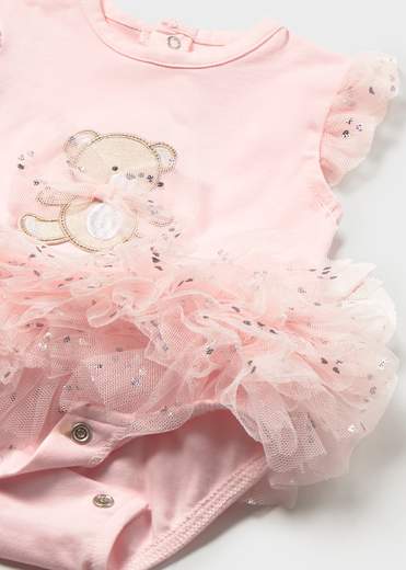 Mayoral Newborn Accessori Abbigliamento Body + Fascetta Bimba