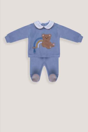 Marlù Accessori Abbigliamento Completo 2 Pezzi Corredino Bimbo