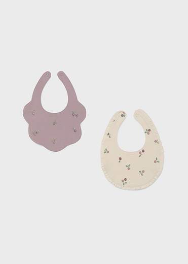 Mayoral Newborn Accessori Abbigliamento Set 2 Bavaglini Corredino Bimba