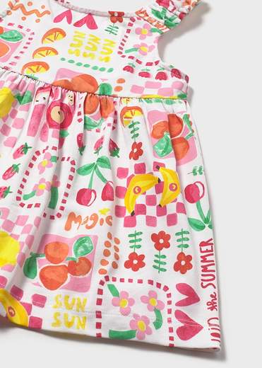 Mayoral Abito Con Culotte Bimba
