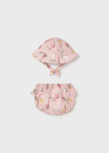 Mayoral Newborn Accessori Abbigliamento Culotte + Cappello Bimba