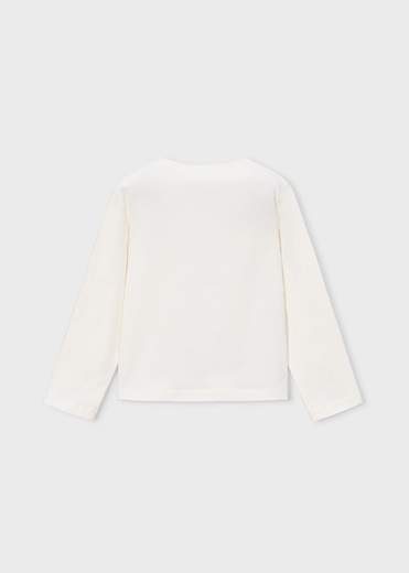 Mayoral T-shirt Manica Lunga Bambine E Ragazze