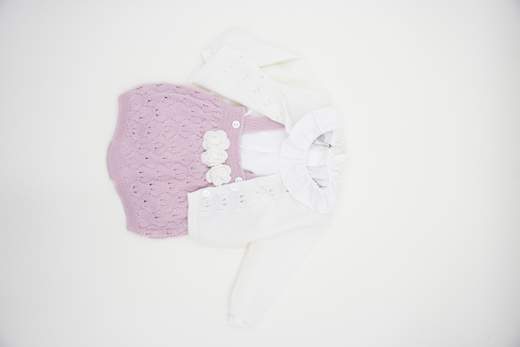 Marlù Accessori Abbigliamento Completo 3 Pezzi Corredino Bimba