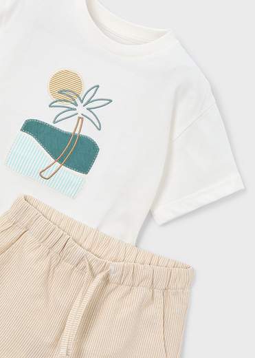 Mayoral Completo Bermuda + T-shirt Bambini E Ragazzi