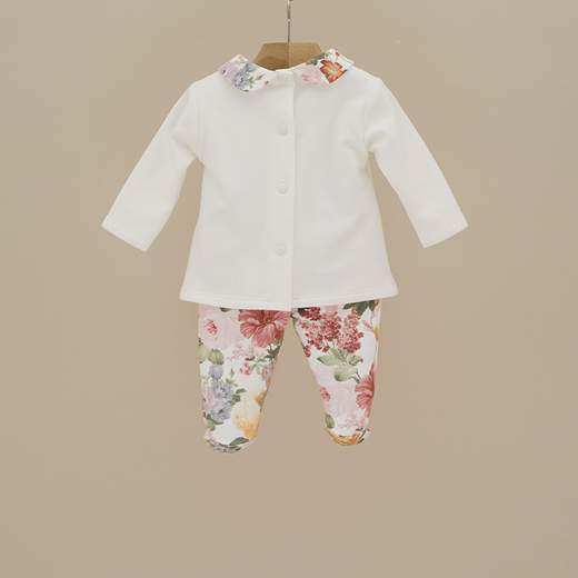 Ninnaoh Accessori Abbigliamento Completo 2 Pezzi Corredino Bimba