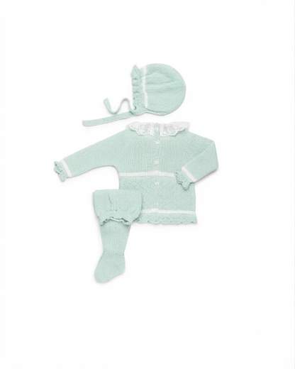 Juliana Accessori Abbigliamento Completo 3 Pezzi Corredino Bimba