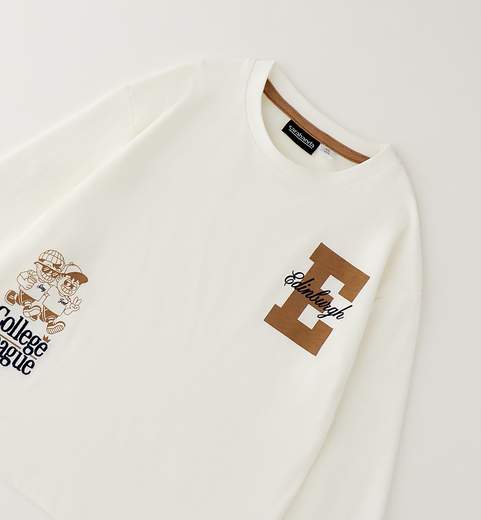 Sarabanda T-shirt Manica Lunga Bambini E Ragazzi