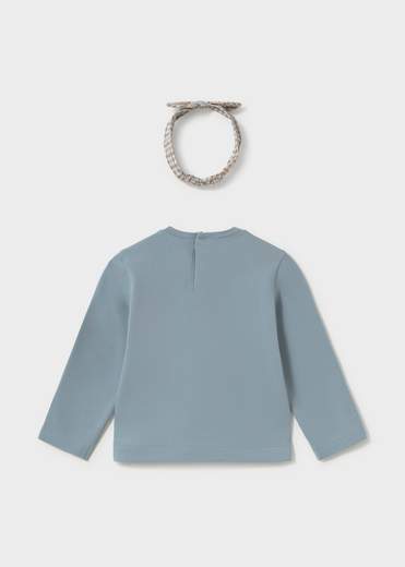 Mayoral T-shirt Con Cerchietto Bimba