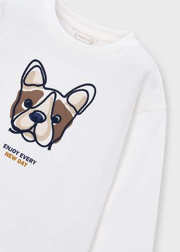 Mayoral T-shirt Manica Lunga Bambini E Ragazzi