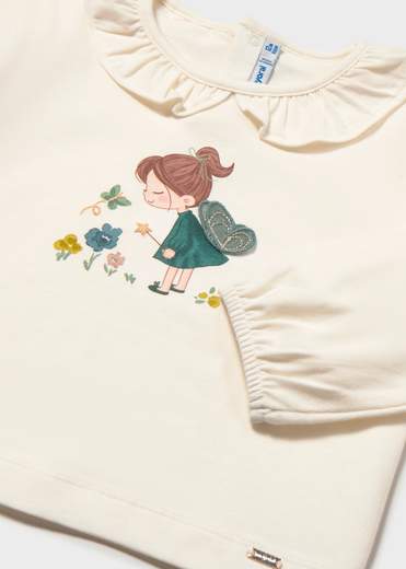 Mayoral T-shirt Manica Lunga Bimba