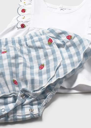 Mayoral Newborn Completo Gonna + T-shirt Bimba