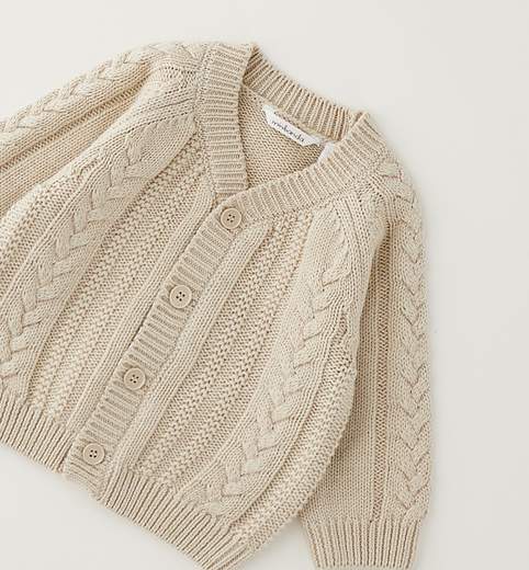 Minibanda Maglia Cardigan Bimbo