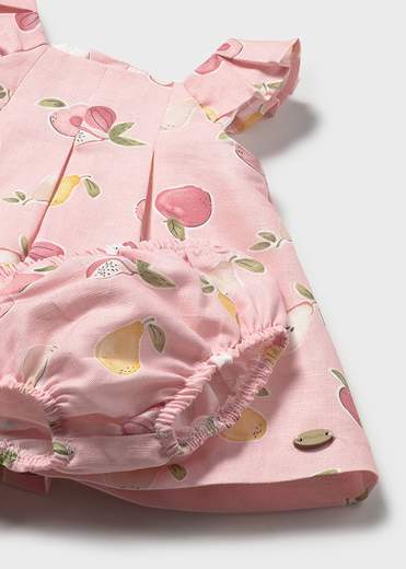 Mayoral Newborn Abito Con Culotte Bimba