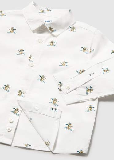 Mayoral Camicia Stampato Bimbo