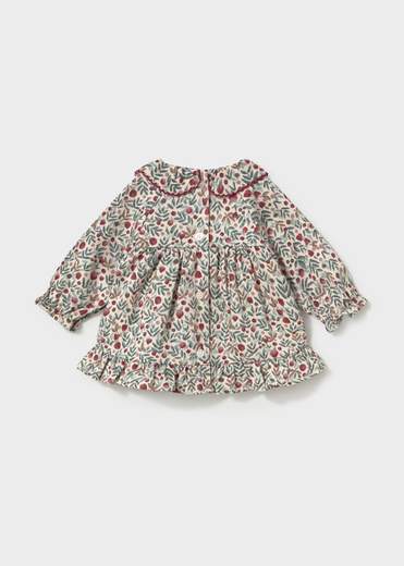 Mayoral Newborn Abito Stampato Bimba