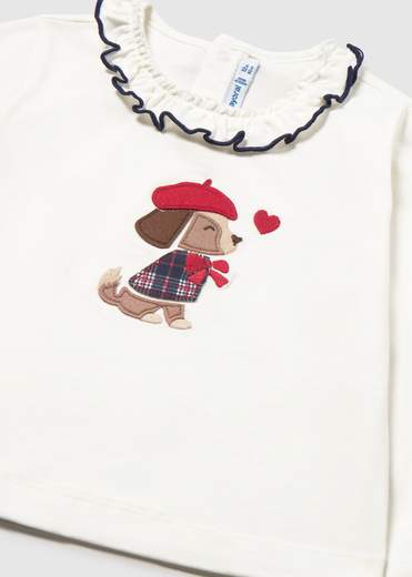 Mayoral T-shirt Manica Lunga Bimba