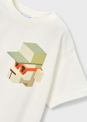 Mayoral T-shirt Manica Corta Bambini E Ragazzi